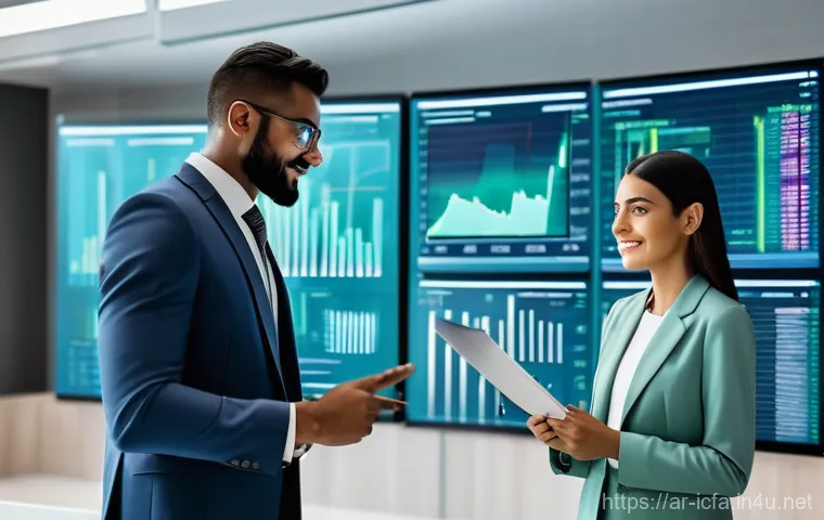 CFA 시험 최신 트렌드 - **Prompt 1: AI-Powered CFA Study Session in a Modern Arab Setting**
    "A young, focused Arab woman...